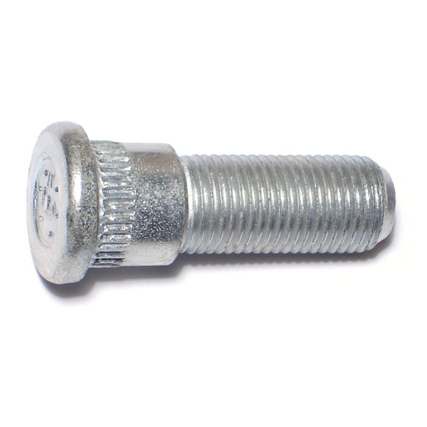 Midwest Fastener 1/2"-20 x 1-5/8" Zinc Plated Steel Fine Thread Automotive Wheel Studs 6PK 75408